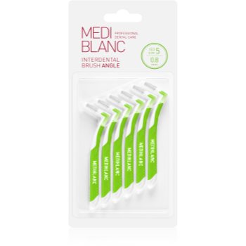MEDIBLANC Interdental Pick-brush Angle perie interdentara 6 bucati - imagine 2
